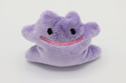 Your Choice 5" Ditto Pokemon Inspired Palm Sized Bean Bag Beanie Handmade Plush | Made to Order