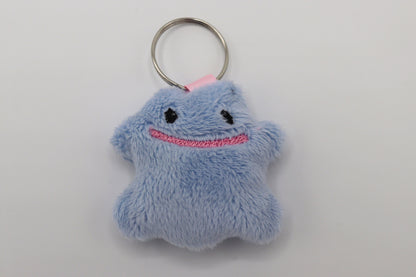 Your Choice Ditto Pokemon Inspired Mini Plush Keychain Handmade | Made to Order