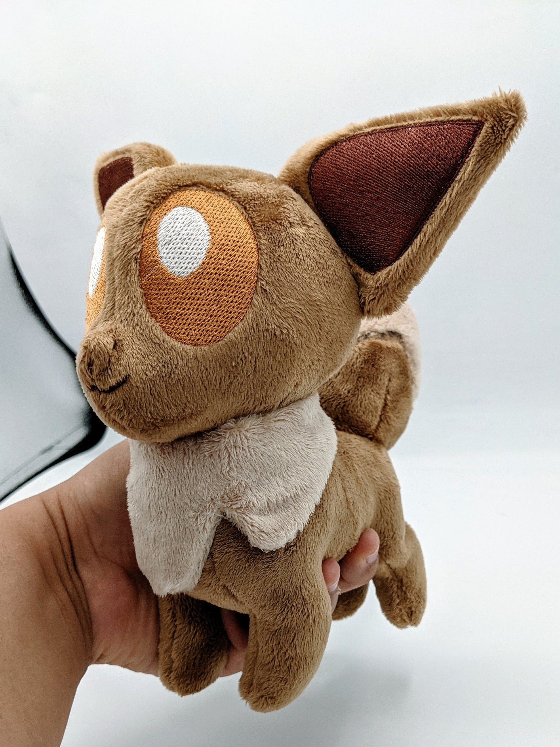 Chibi Eevee Plush Handmade Pokemon Inspired Fanart Plush