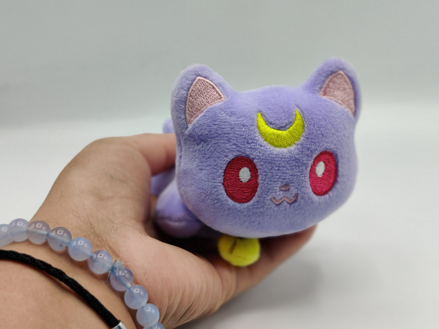 Magical Girl Cat Plush – Kawaii Mini Plushie Toy – 90s Witch Anime Inspired Cute Kitty