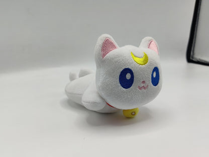 Magical Girl Cat Plush – Kawaii Mini Plushie Toy – 90s Witch Anime Inspired Cute Kitty