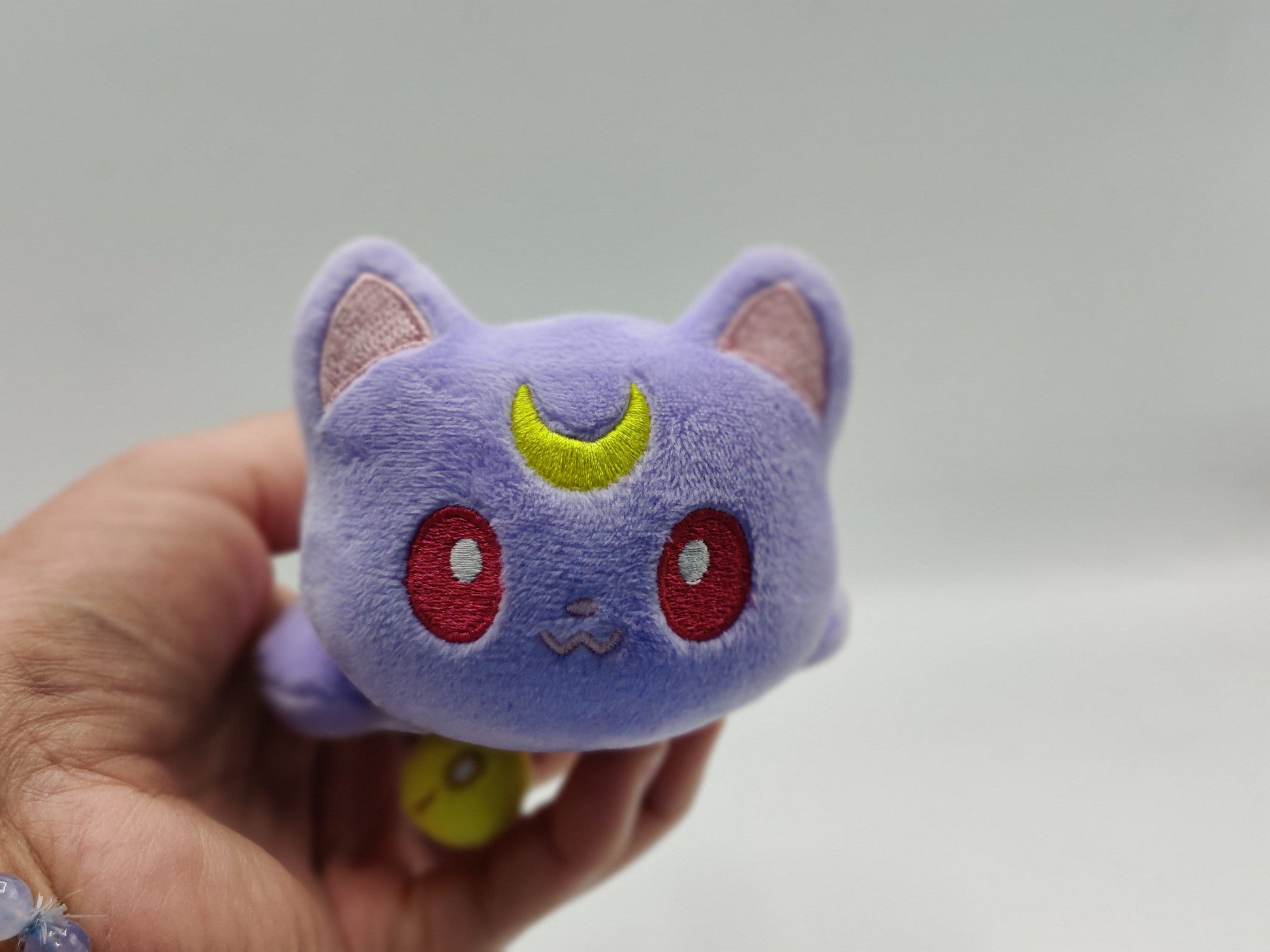 Mini Di Moon Cat Plush | Kawaii Magical Girl Inspired Plush Toy