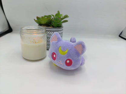 Mini Di Moon Cat Plush | Kawaii Magical Girl Inspired Plush Toy