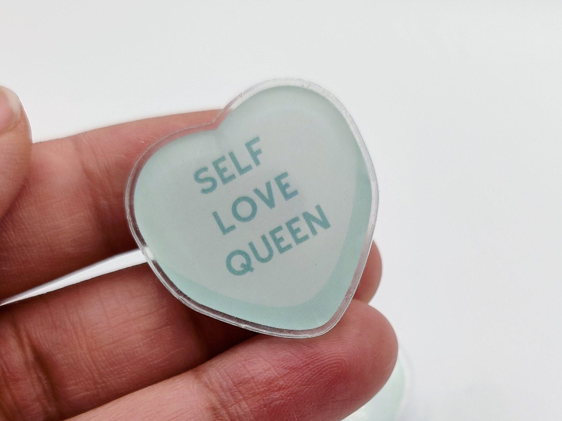 Self Love Queen - Self Love 1.5" Acrylic Pin