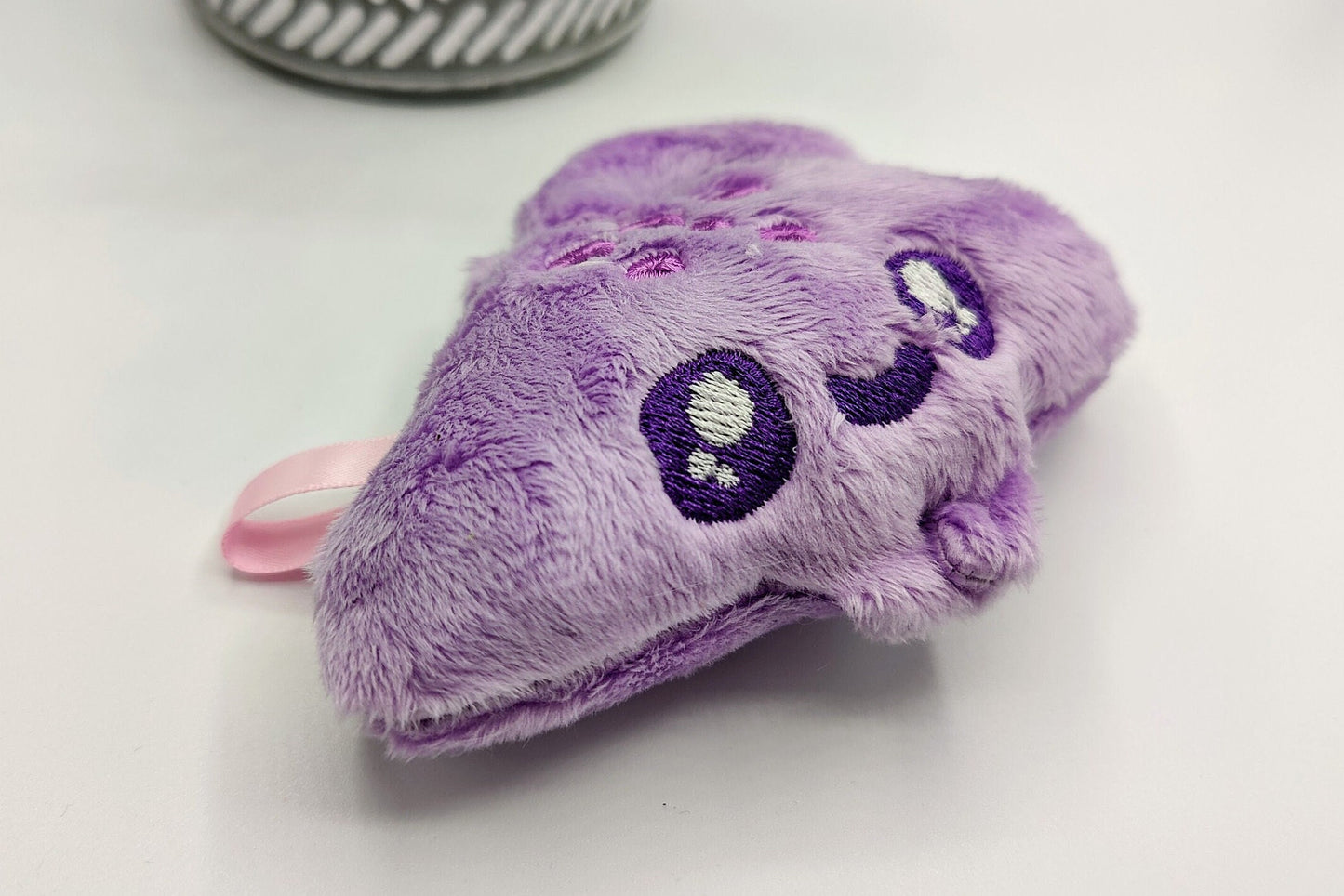 Super Mini Purple Kawaii Stingray Plush Pastel Plushie Handmade