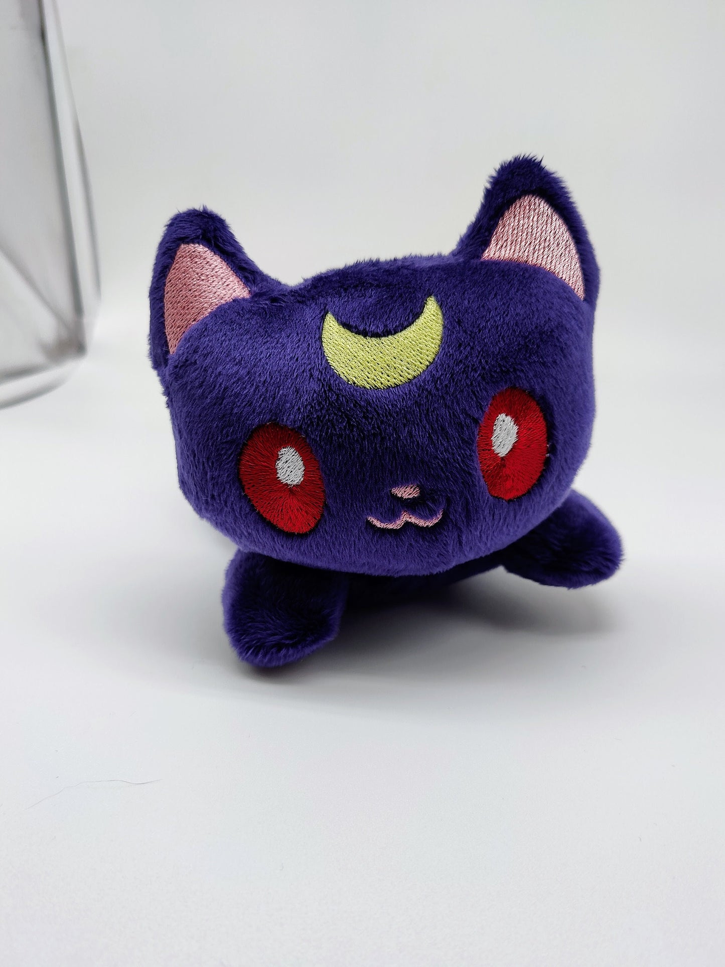 7" Handmade Luna Moon Cat Plush