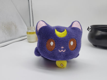 Mini Moon Cat Plush | Kawaii Magical Girl Inspired Plush Toy