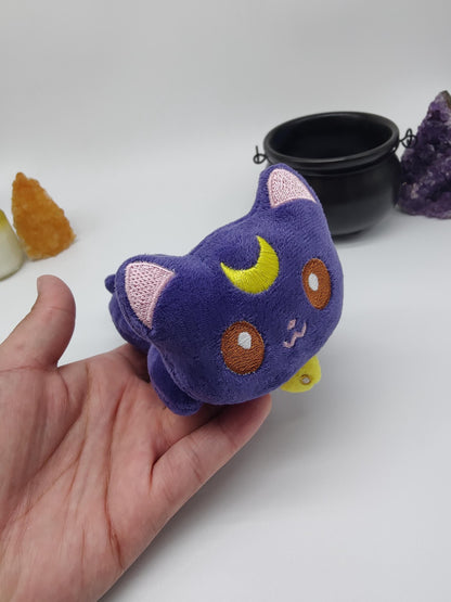 Mini Moon Cat Plush | Kawaii Magical Girl Inspired Plush Toy